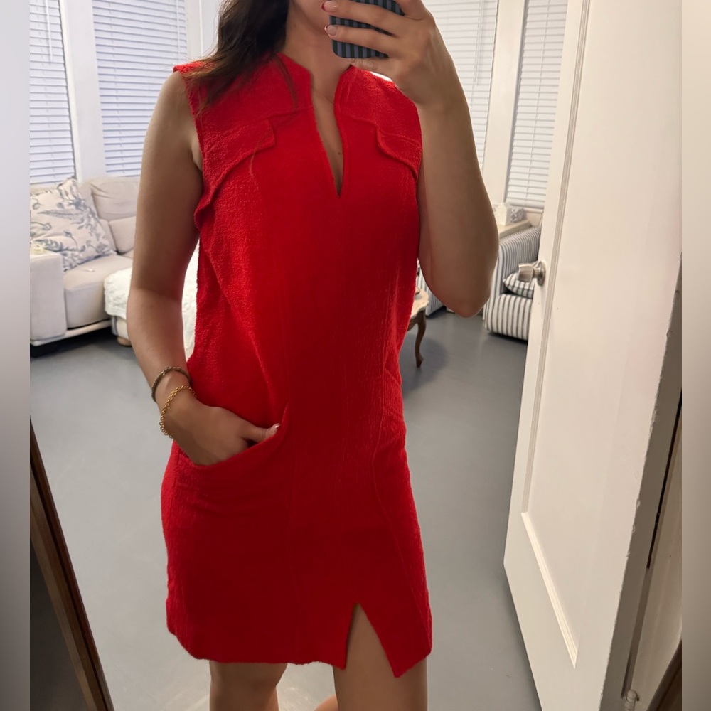 Oscar De La Renta Wool Dress